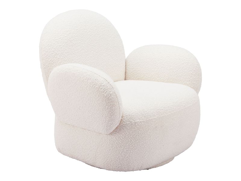 Pilka Swivel Chair White 7
