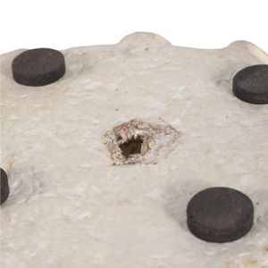 HANLEYSTONE SET OF 3 IVORY PLANTER 15 (IN) 9