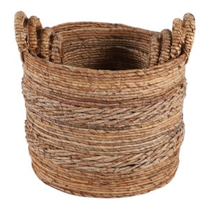 CADENWELL SET OF 4 BROWN BASKETS 19 (IN) 6