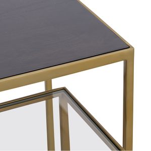 Carrick Nesting Console Table - Set of 3 Dark Mahogany 7