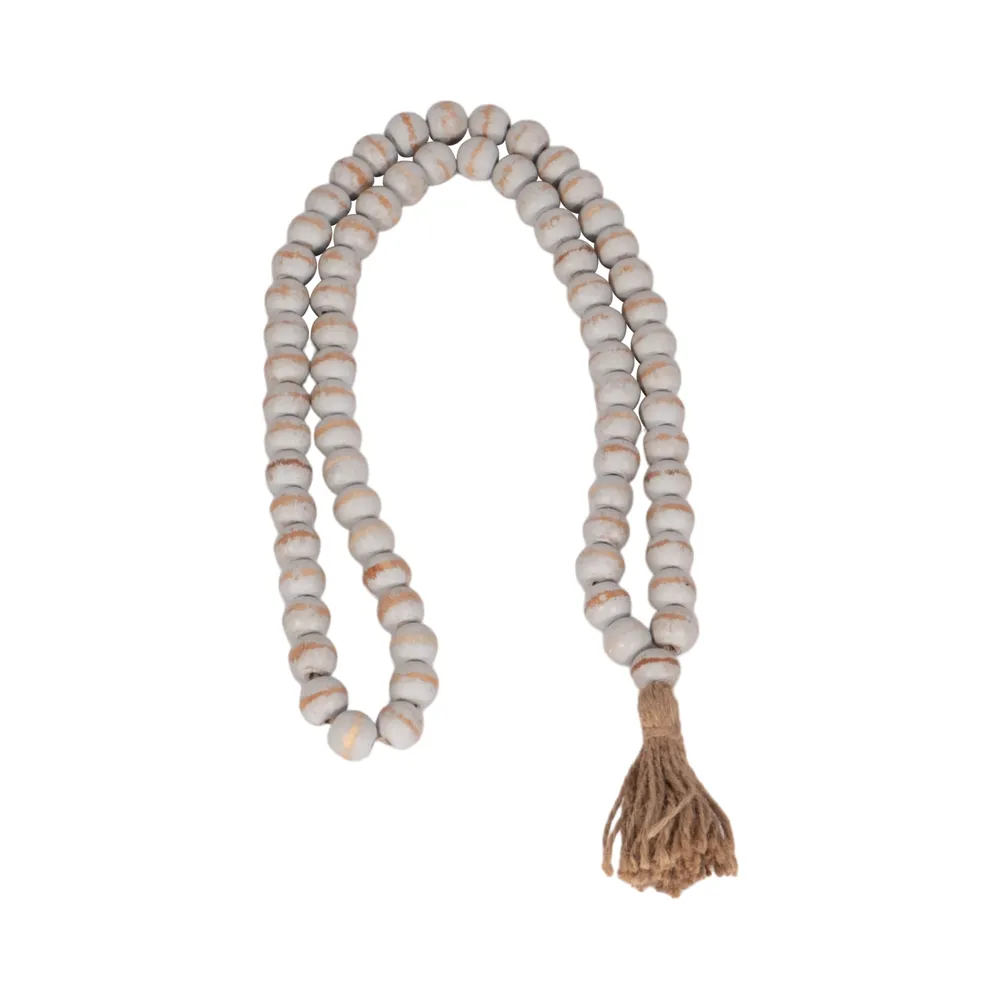 ASHERPORT GRAY BEAD 1 (IN)