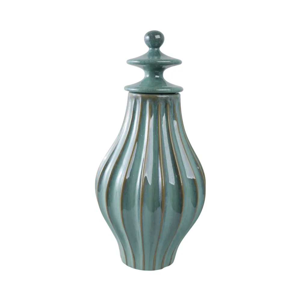 CALEWIND BLUE JAR 19 (IN)