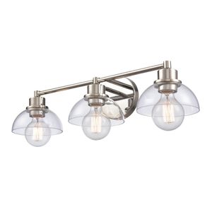 Julian 24'' Wide 3-Light Vanity Light - Polished Nickel 5