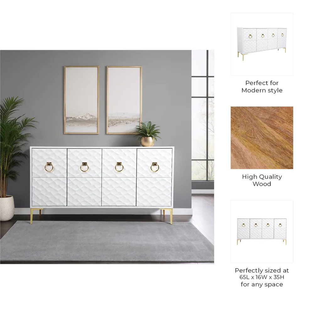 RYECLIFF WHITE CABINET 35 (IN)