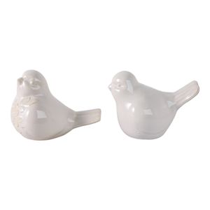 FERNRUN SET OF 2 IVORY GARDEN STATUARY 6 (IN) 5