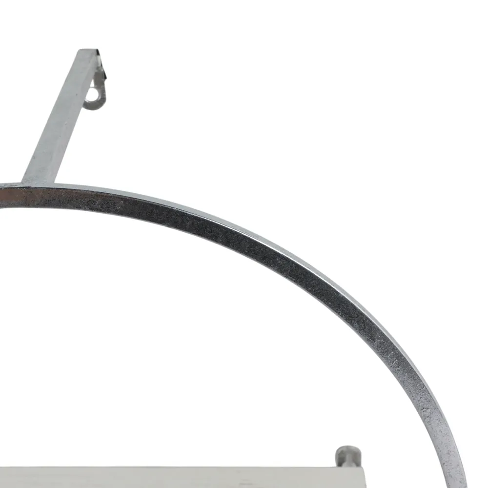 GAIGESTONE SET OF 3 SILVER WALL SHELF 8 (IN)
