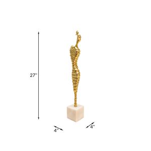 HANLEYWELL GOLD DECOR 27 (IN) 6