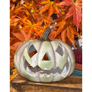 Haunted Hollow Pumpkin 8x8x8in 2