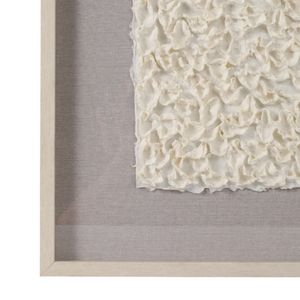 BECKHOLM WHITE WALL FLOWER 30 (IN) 5