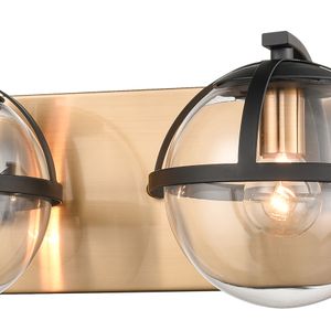 Davenay 31'' Wide 4-Light Vanity Light - Satin Brass 4