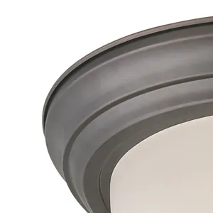 Pendenza 13.25'' Wide 2-Light Flush Mount - Oiled Bronze 3