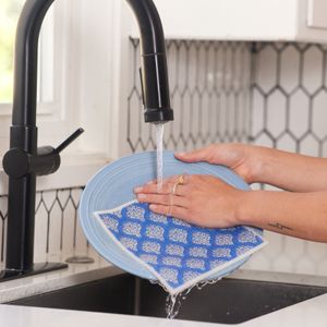 Tilly & Fifer blu Eco Sponge Cloths (Set of 2) 5