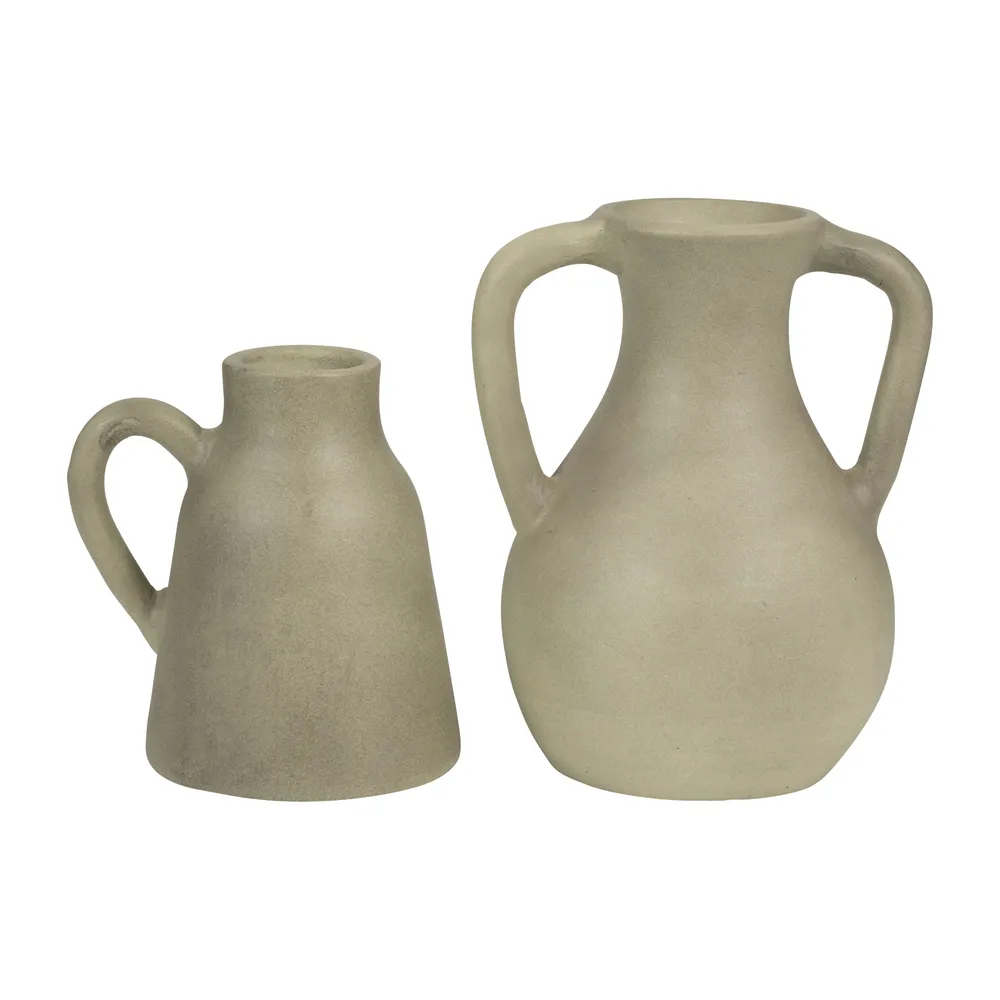 SHERMANCLIFF GREEN VASE 12 (IN)