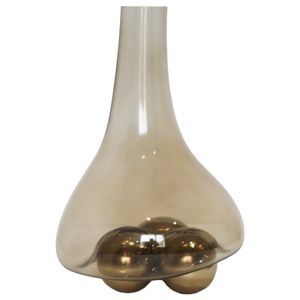 BAYSTONE GOLD GLASS VASE 16 (IN) 3