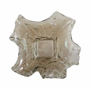 CLAYMORE GRAY GLASS VASE 12 (IN) 7
