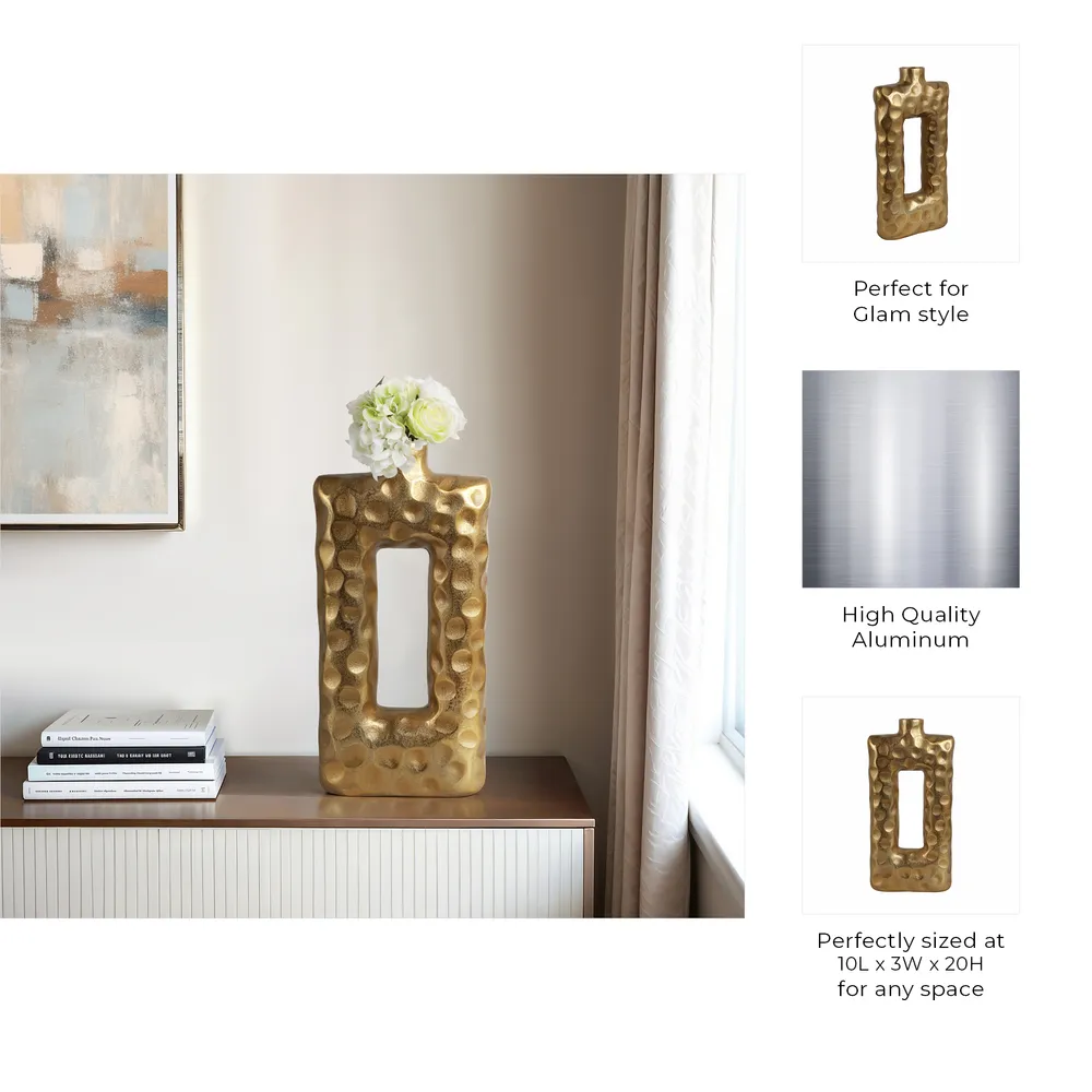 KENDALLBEACH GOLD VASE 20 (IN)