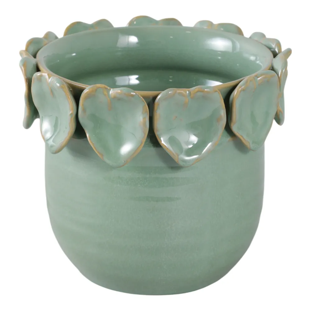 SLATERCLIFF GREEN PLANTER 6 (IN)