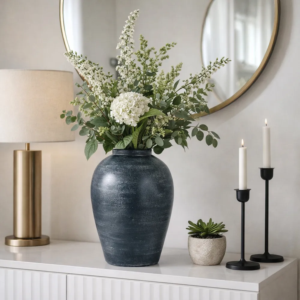 GORDONVALE BLUE VASE 16 (IN)