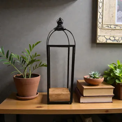 Slim Hex Lantern 7x7x21in