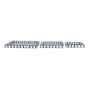 RHEAFORD SET OF 3 BLUE TRAY 2 (IN) 6