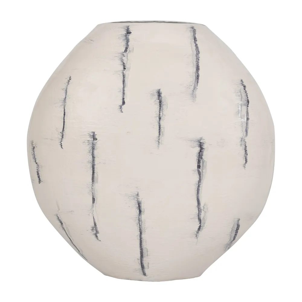 GORTONHAM WHITE VASE 33 (IN)