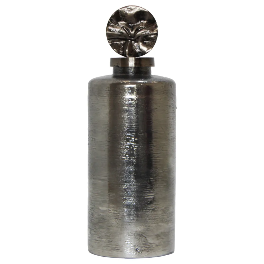 LANEWIND GRAY GLASS VASE 19 (IN)