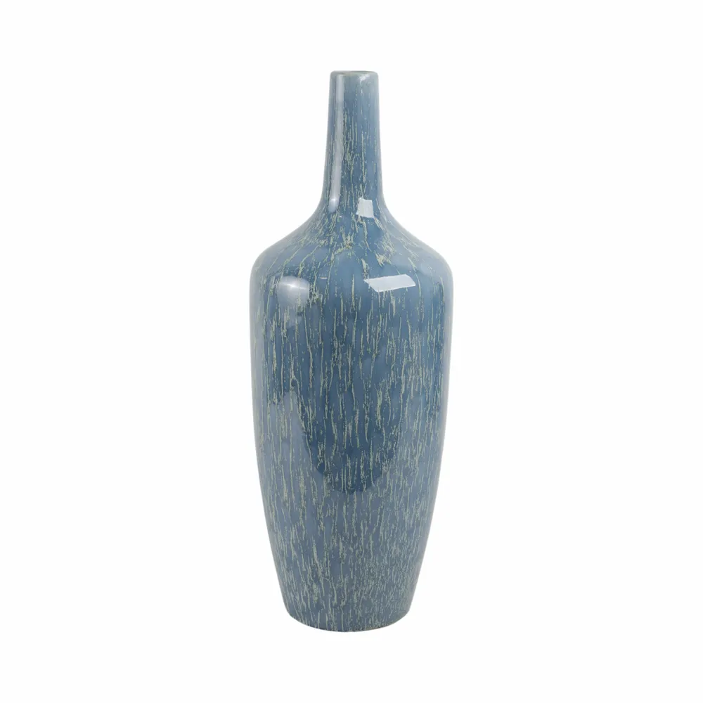 HENLEYSHAW TEAL VASE 25 (IN)