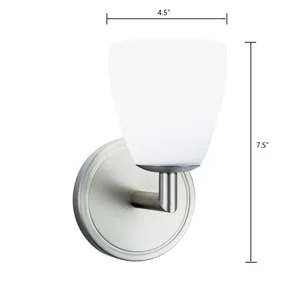 Chancellor 7.5'' High Integrated LED Sconce - Brushed Nickel 2