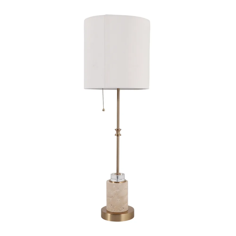 JENSENSTONE IVORY LAMP 33 (IN)