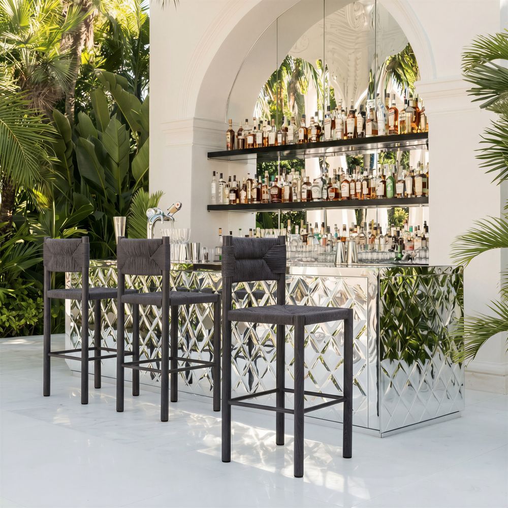 Iska Barstool Black