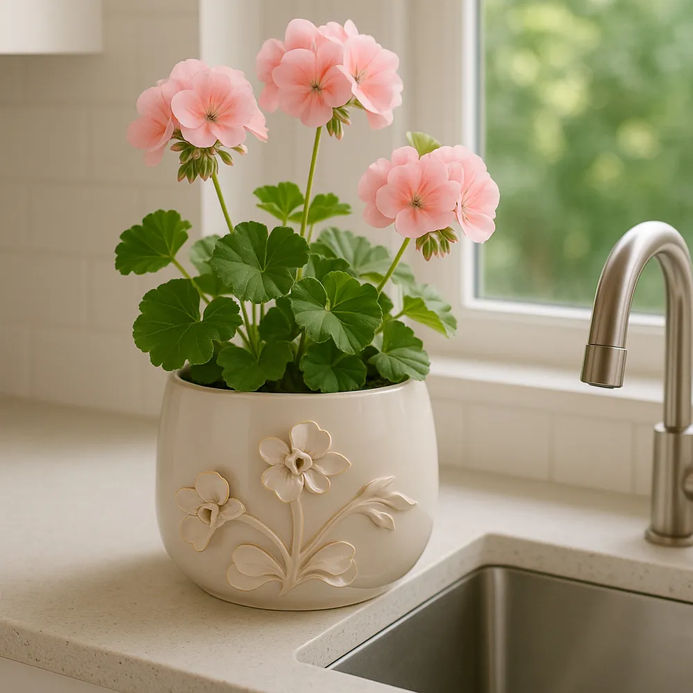 VINSONRUN IVORY PLANTER 7 (IN)