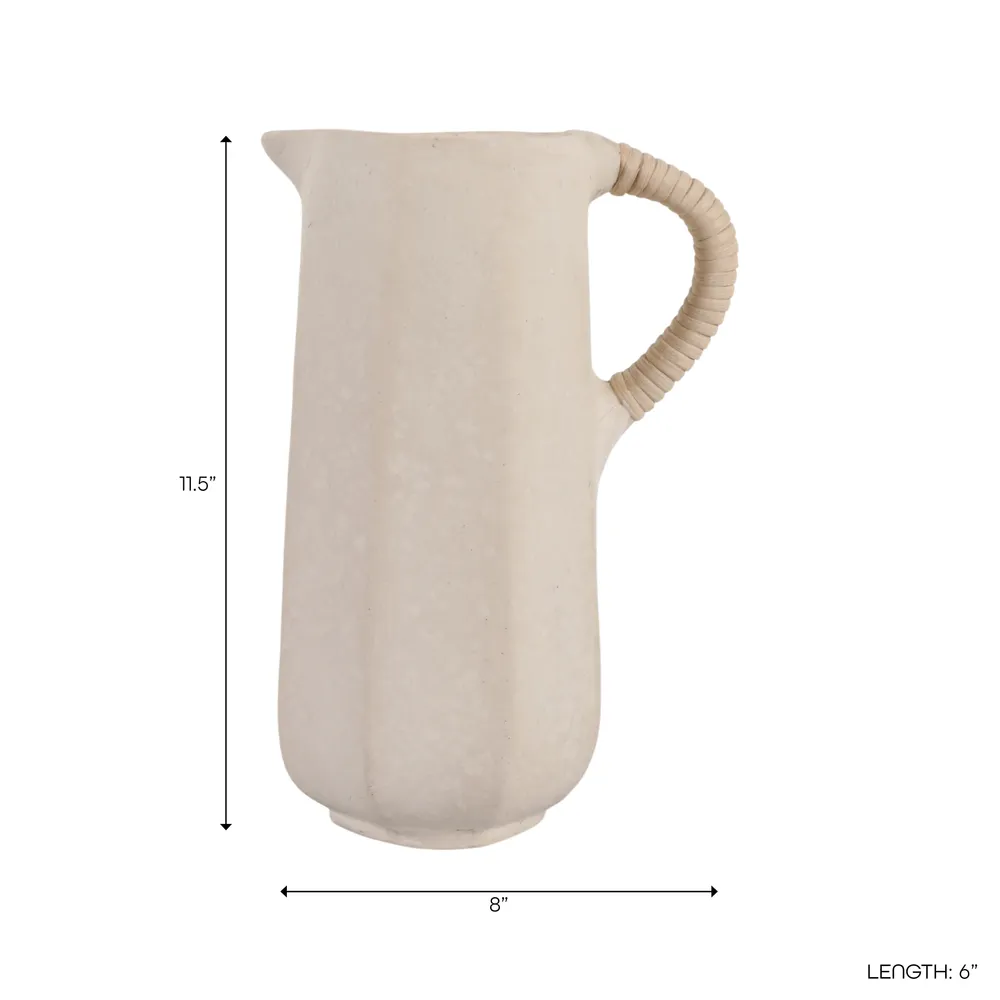PARKMOOR IVORY VASE 12 (IN)