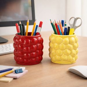 DURBANMOOR SET OF 2 RED PENCIL CUP 4 (IN) 11