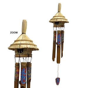 32" BAMBOO GECKO WINDCHIME 1