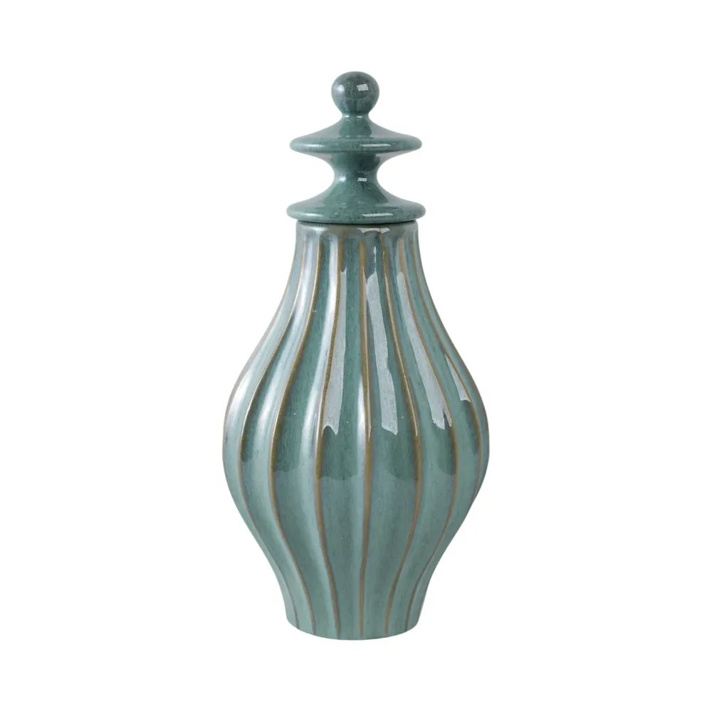 CALEWIND BLUE JAR 15 (IN)