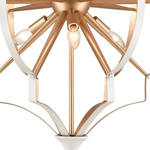 Laguna Beach 26'' Wide 6-Light Chandelier - Gold 3