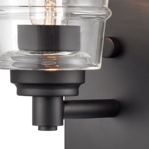 Pulsate 4.5'' Wide 1-Light Vanity Light - Matte Black 5