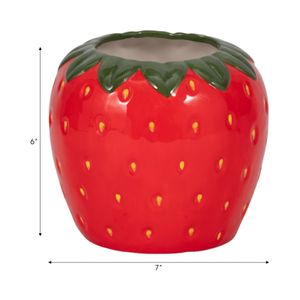 FINCHMOOR RED PLANTER 6 (IN) 8