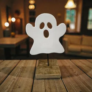 Ghost on Stand 7.25x12in 1