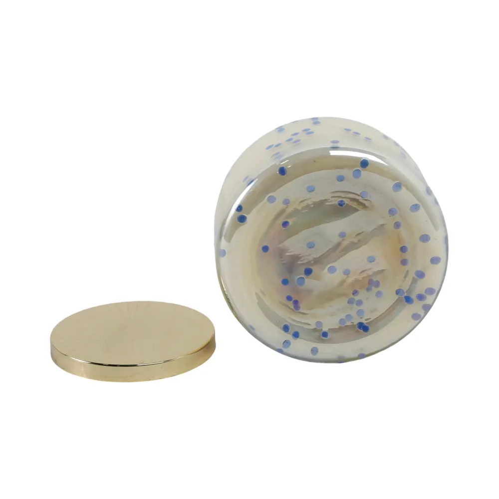 DASHHOLM VERBENA BEAD LUSTER CANDLE 4 (IN)
