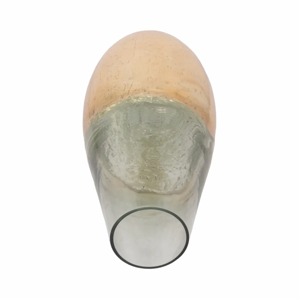 REEDMORE CLEAR GLASS VASE 15 (IN)