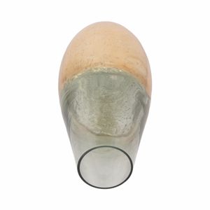 REEDMORE CLEAR GLASS VASE 15 (IN) 7