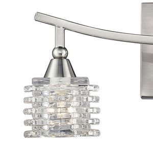 Matrix 15'' Wide 3-Light Vanity Light - Satin Nickel 2