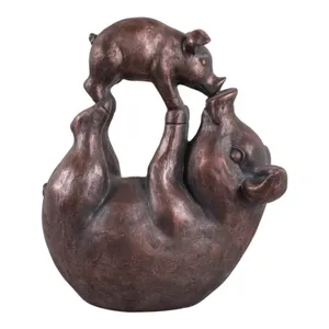 GUNNWOOD BRONZE GARDEN STATUARY 17 (IN) 1