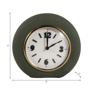 MASONCROSS GREEN CLOCK 8 (IN) 10
