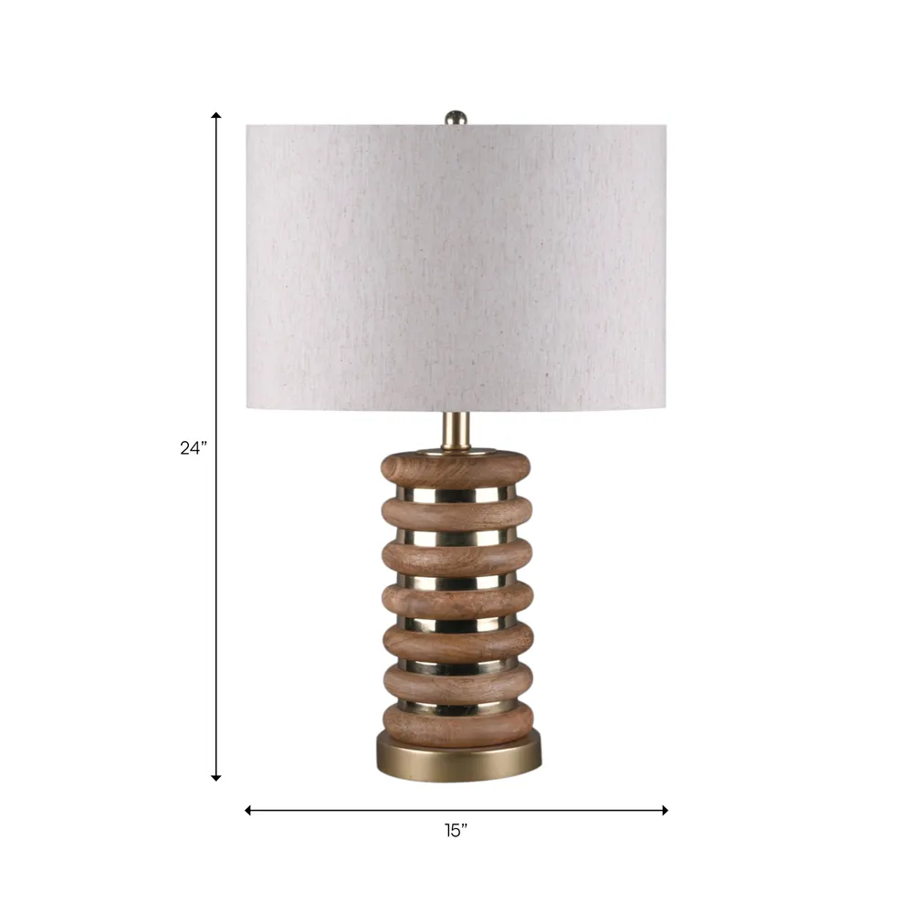 BLANTONBURN BROWN LAMP 24 (IN)