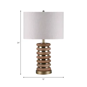 BLANTONBURN BROWN LAMP 24 (IN) 6