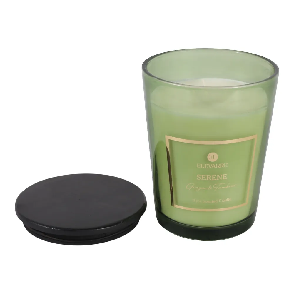 ROWANSTONE SERENE GINGER & TAMBOUR CANDLE 7 (IN)