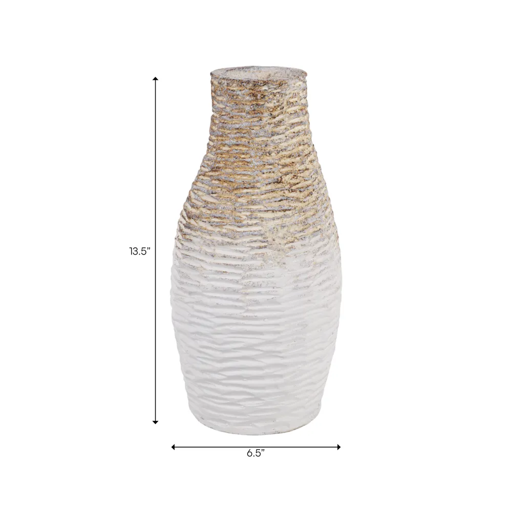 NOVALAKE BROWN VASE 14 (IN)