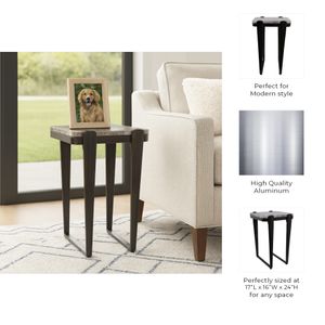 CLAYCREST GRAY TABLE 24 (IN) 11